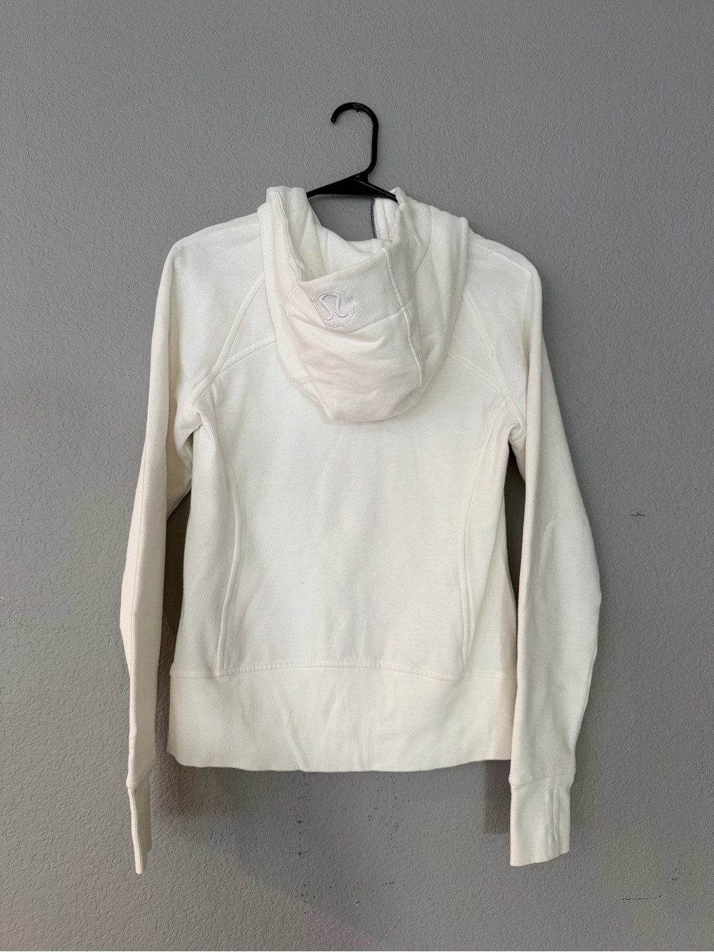 lululemon athletica White Full-Zip Hoodie Jacket - Picture 2 of 3
